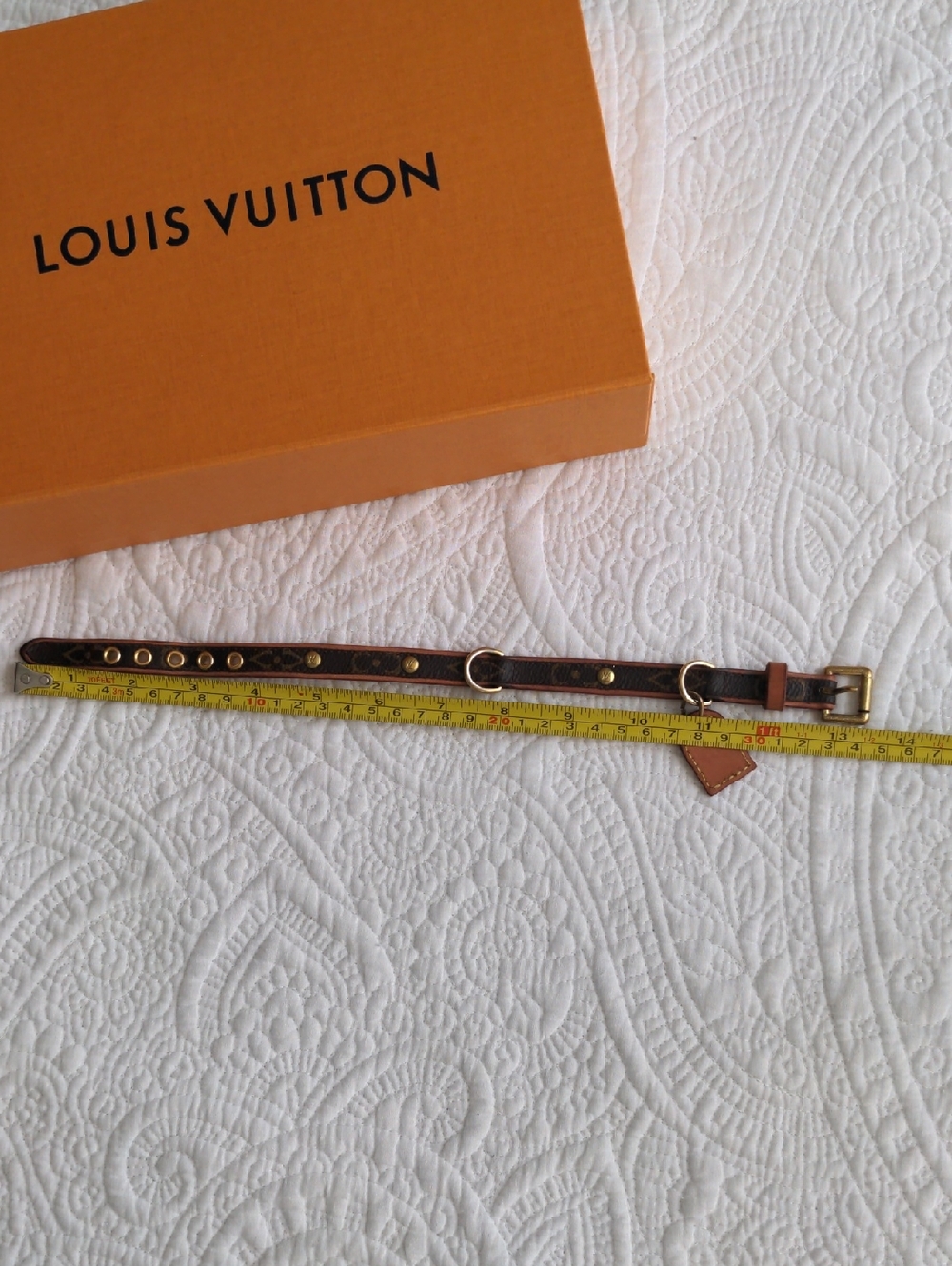 Louis Vuitton Monogram Leash and Collar Set - Brown & Tan - Picture 10 of 16